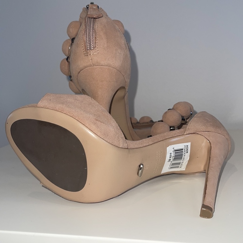 Tony Bianco NWT Ader powder kid suede heels 8.5 - Picture 4 of 4